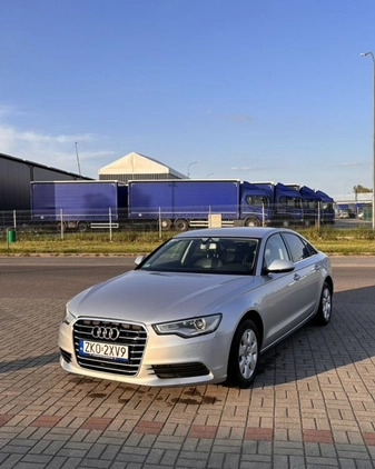 Audi A6 cena 39999 przebieg: 340000, rok produkcji 2011 z Sianów małe 137